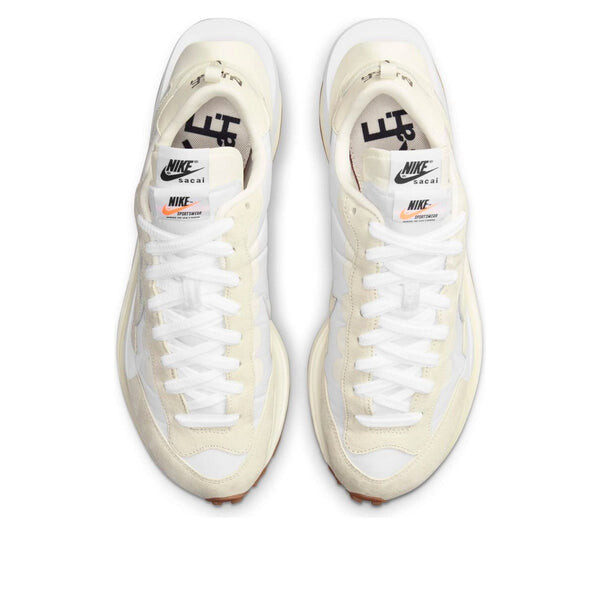 Кроссовки x sacai vaporwaffle 'sail gum' Nike, белый — фото 4