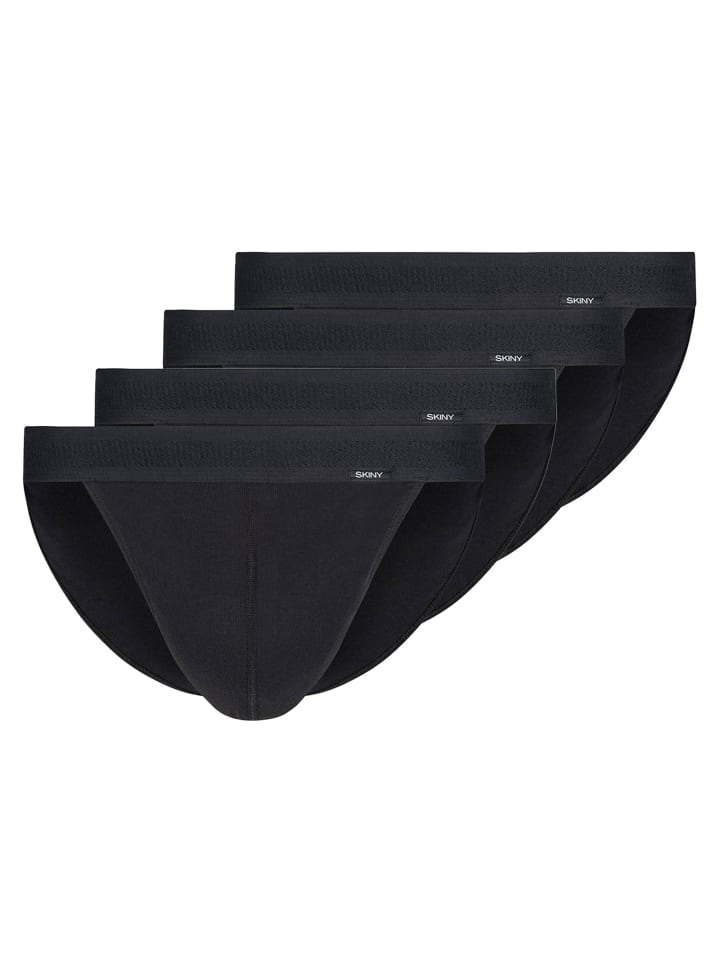

Трусы Skiny Slip 4er Pack, черный