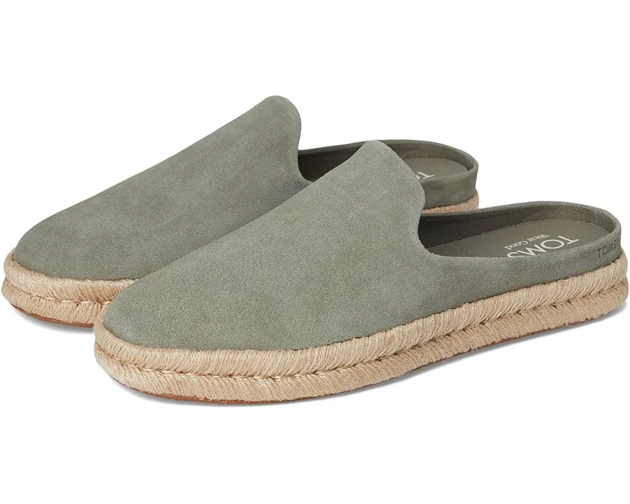 Лоферы TOMS Santiago Mule, Vetiver Grey