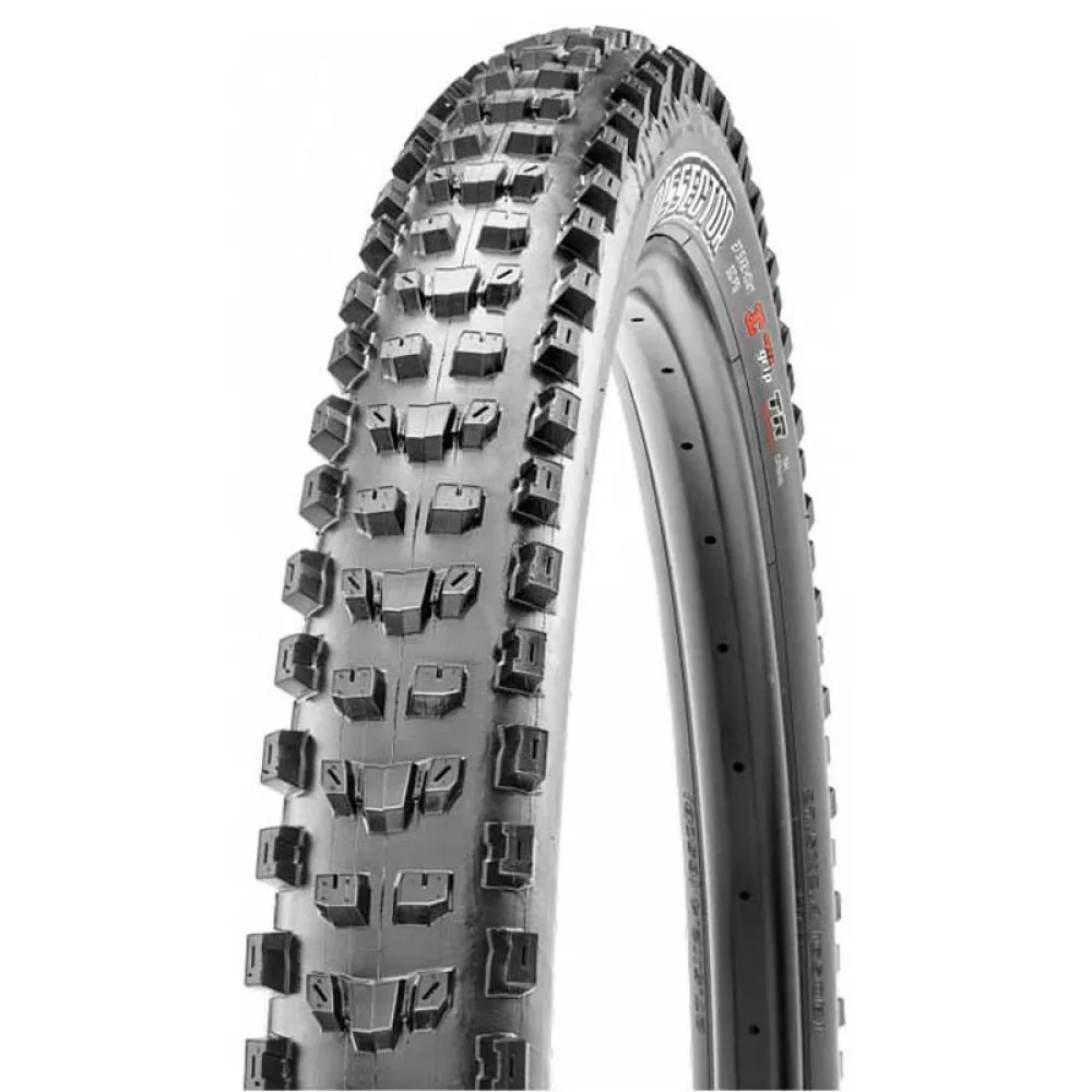 

Шина для горного велосипеда Maxxis Dissector 3CG/DD/TR 120 TPI Tubeless 29´´ x 2.40, черный