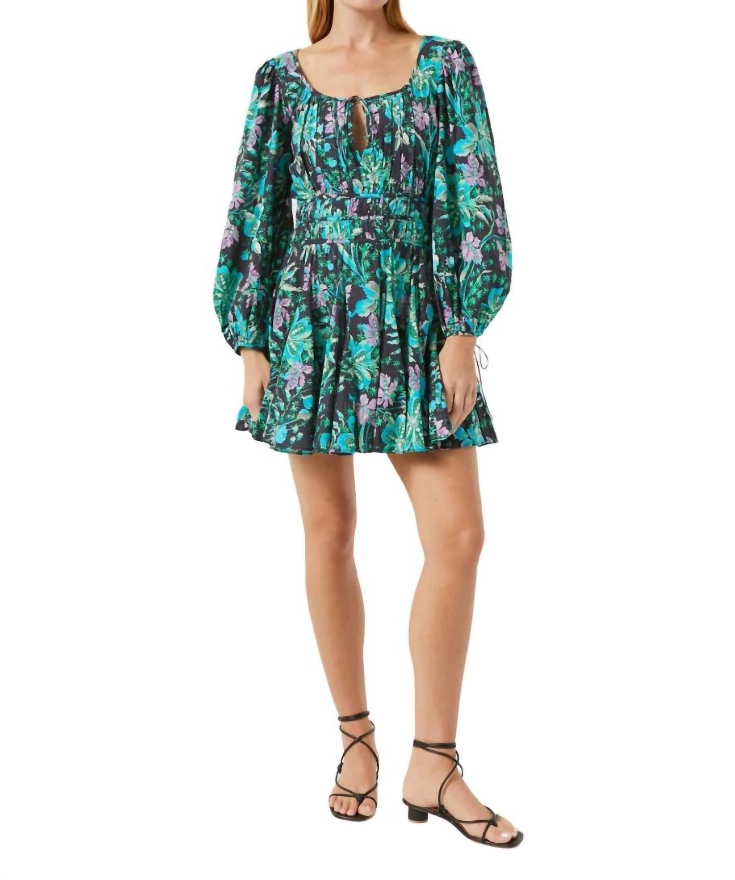 

Платье Leona в цвете гибискуса Rhode, цвет hibiscus