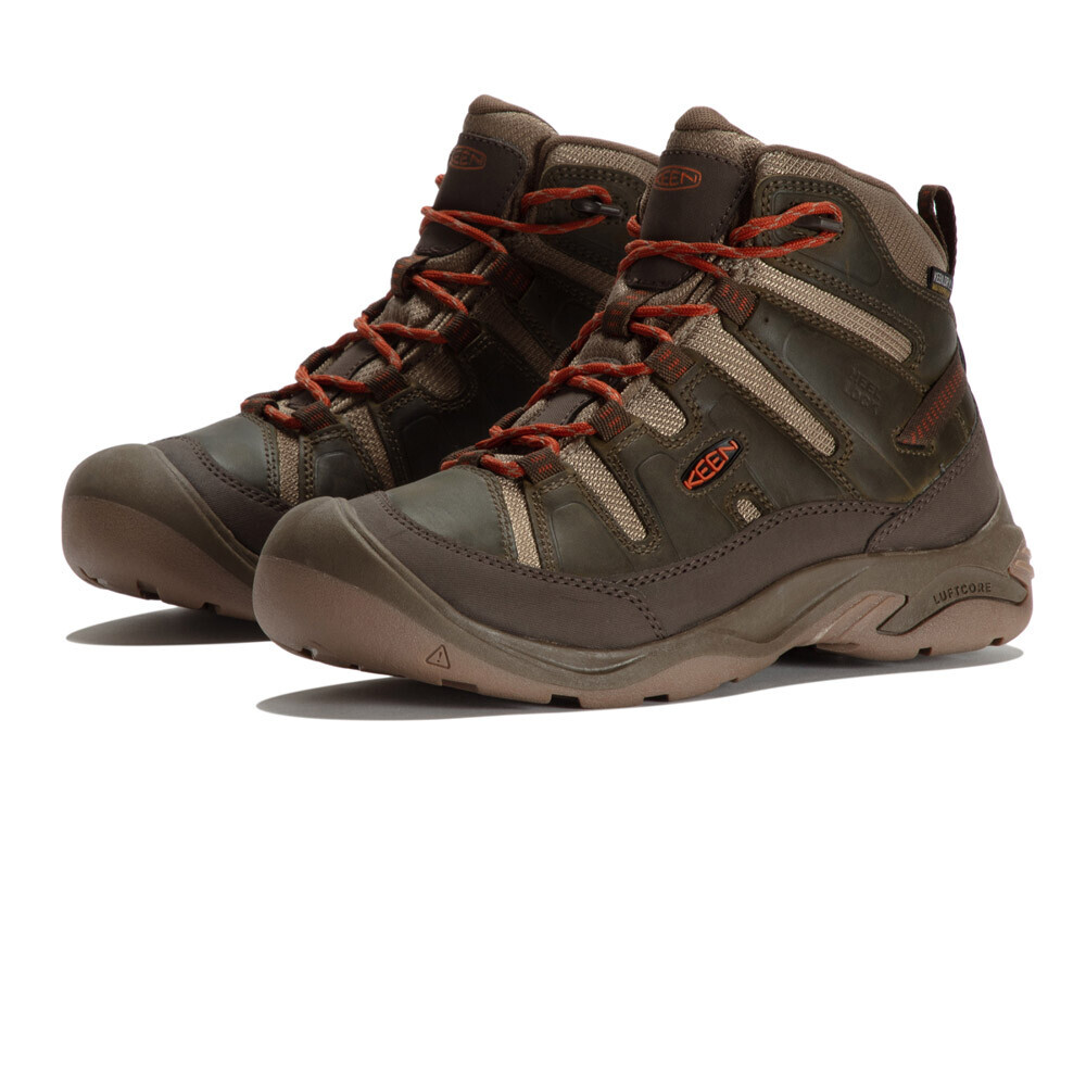 

Ботинки Keen Circadia Waterproof, зеленый