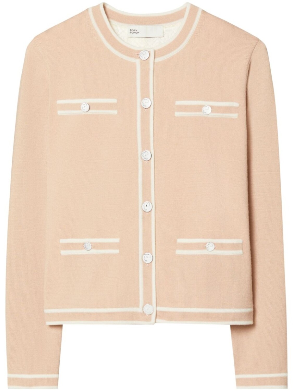 

Tory Burch кардиган Kendra, нейтральный