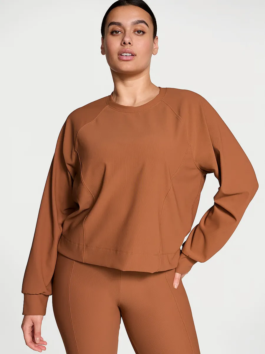 

LUXRib Пуловер с круглым вырезом Vsx, цвет Caramel