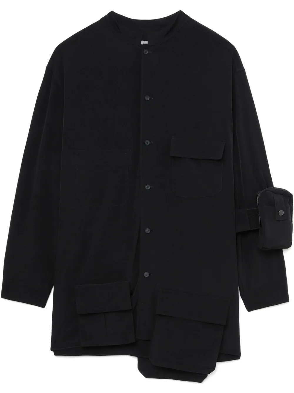 

Рубашка с карманами Yohji Yamamoto, черный