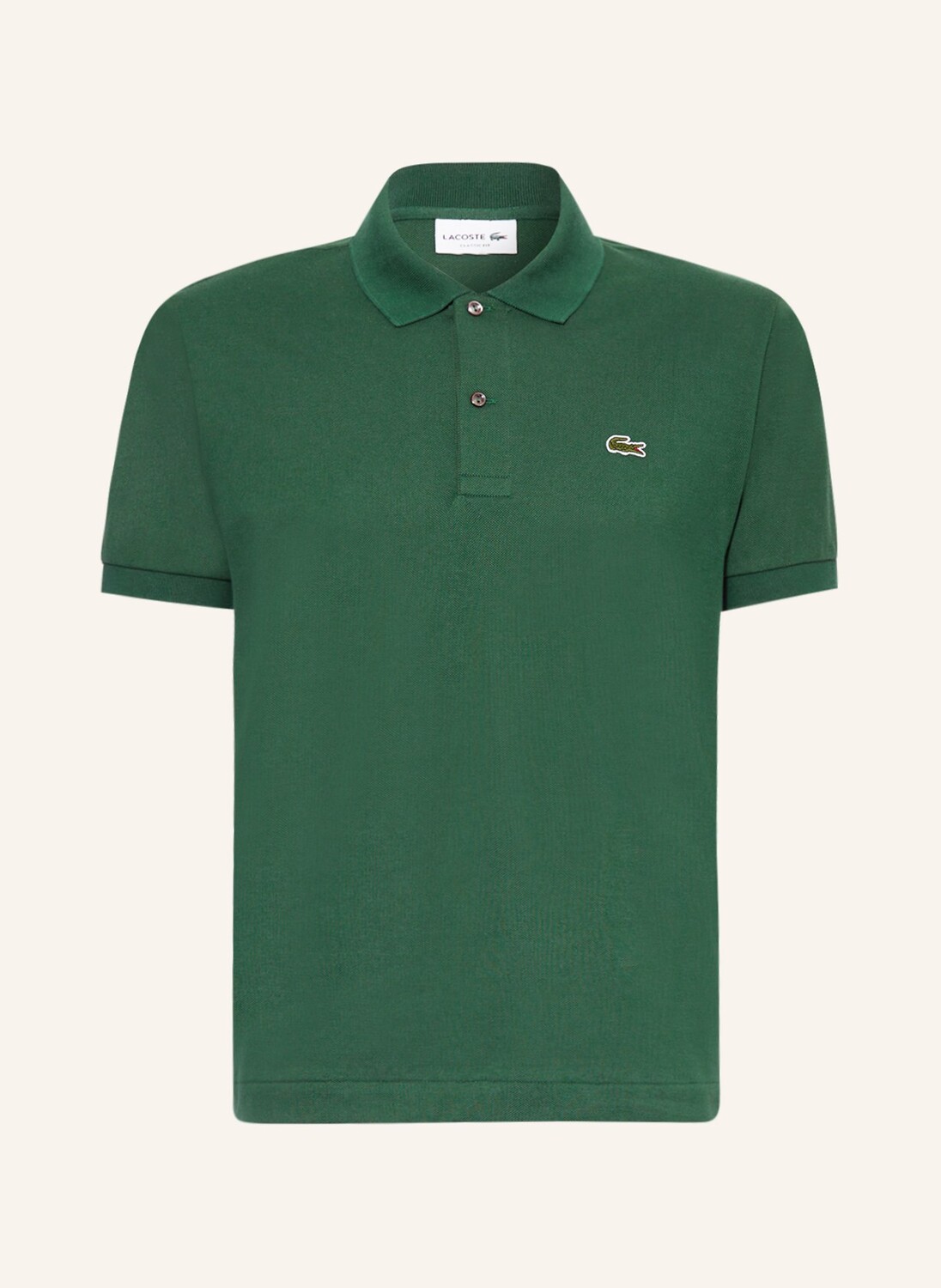 

Классическая рубашка-поло из пике LACOSTE, зеленый