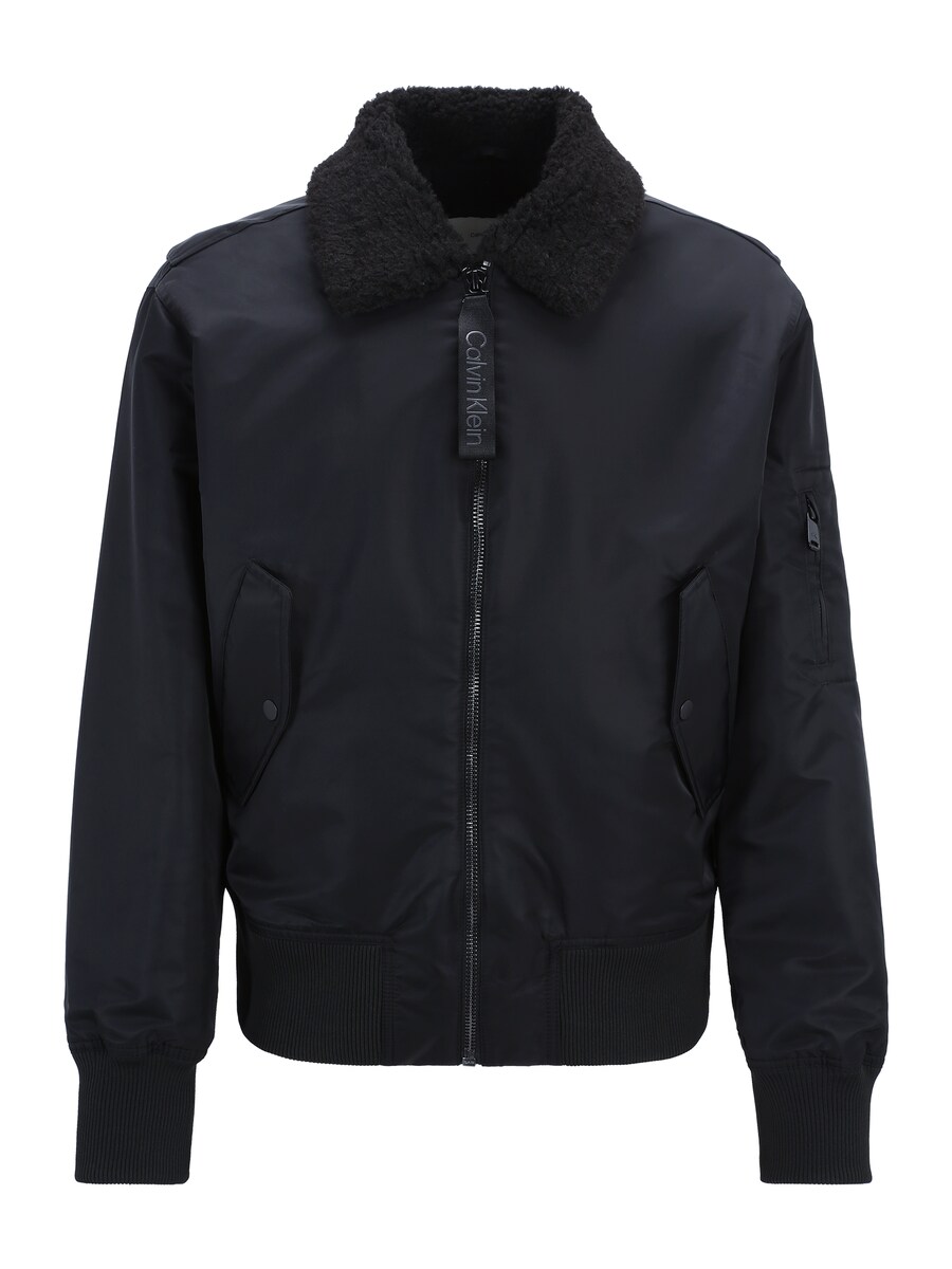 

Межсезонная куртка Calvin Klein Jeans Aviator, черный