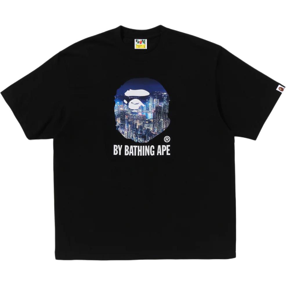 

Мужские футболки с круглым вырезом A Bathing Ape, черный
