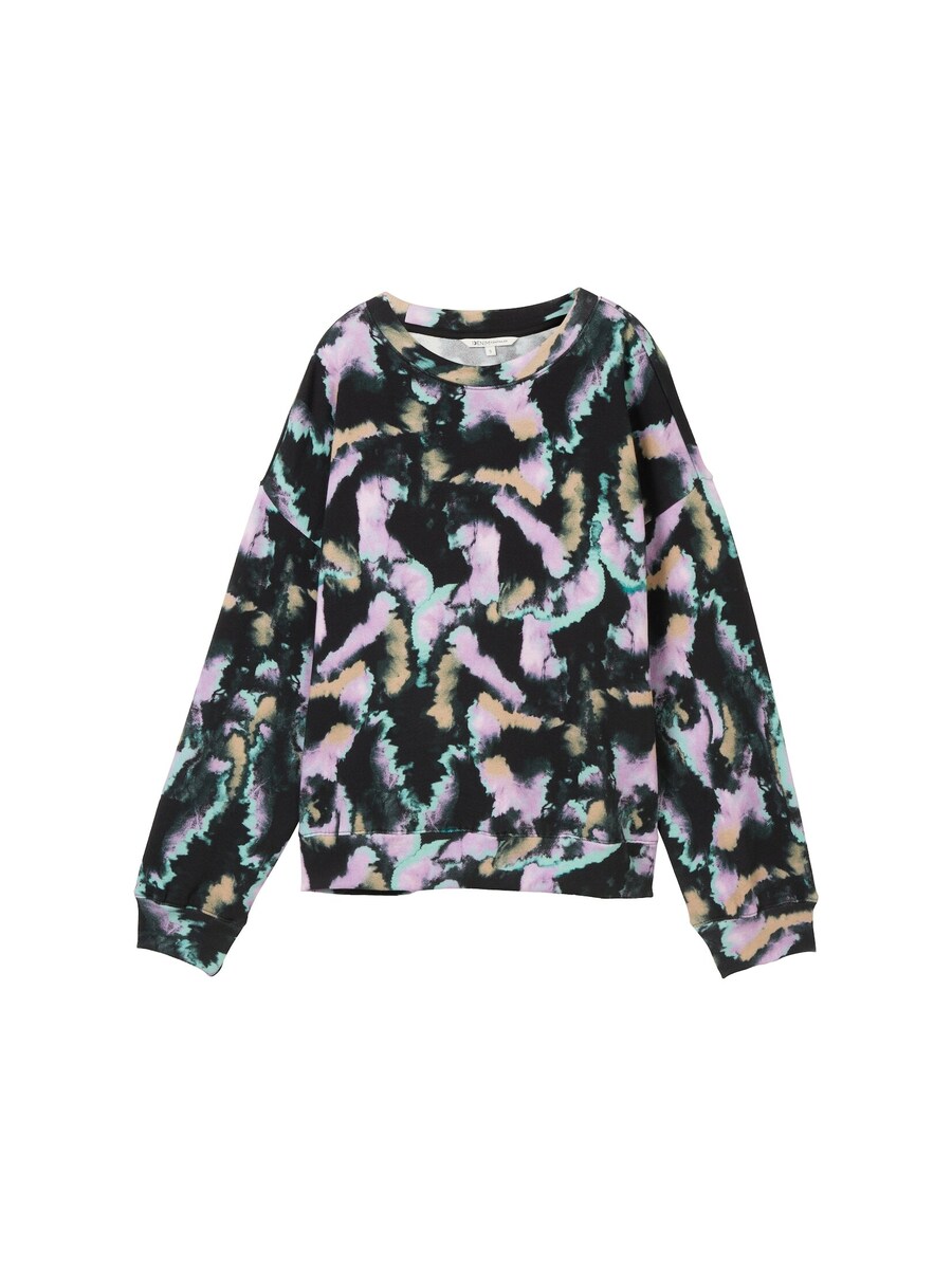 

Свитер TOM TAILOR DENIM Sweatshirt, черный