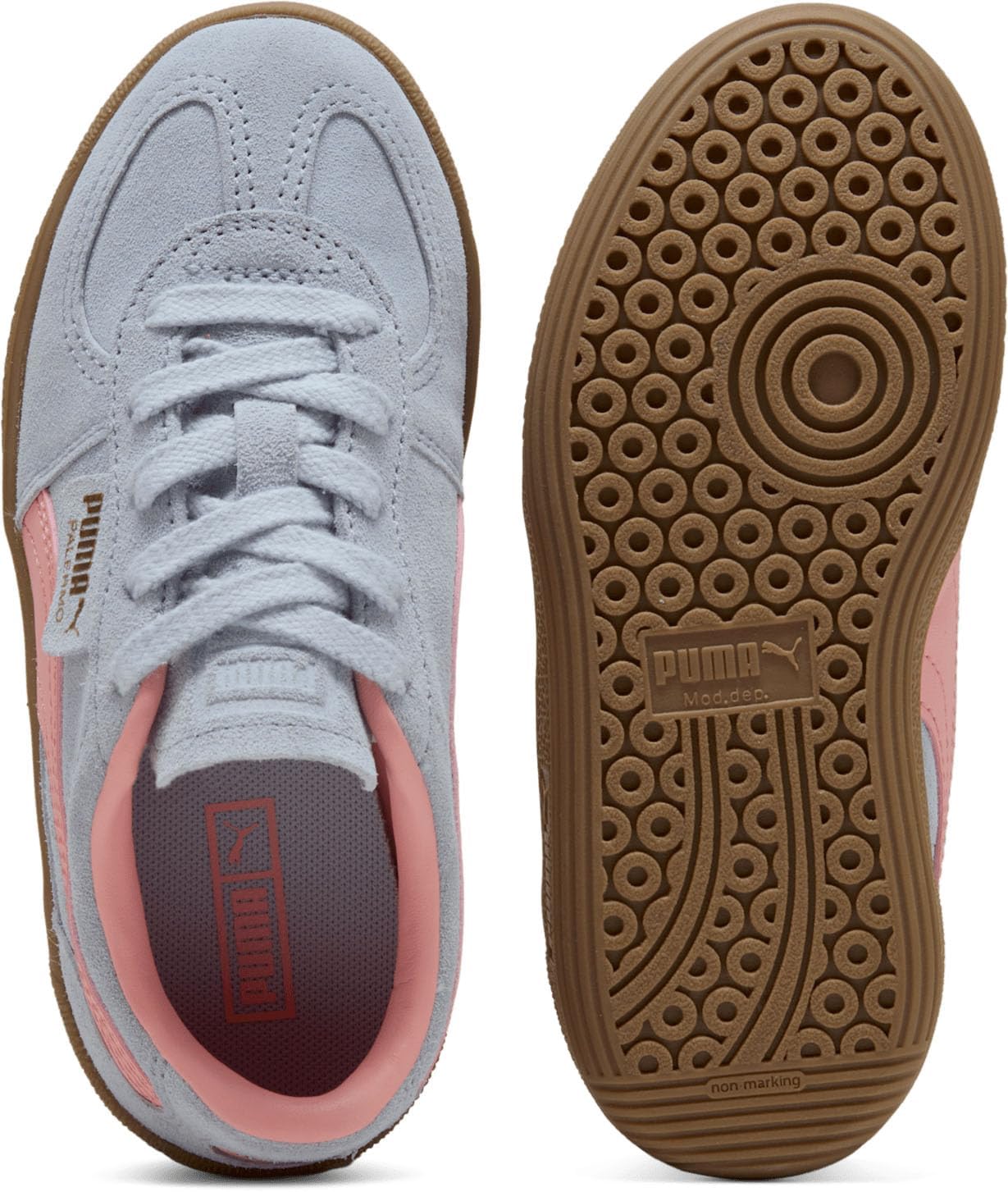Детские кроссовки Puma Unisex-Child Palermo (для малышей), розовый — фото 3