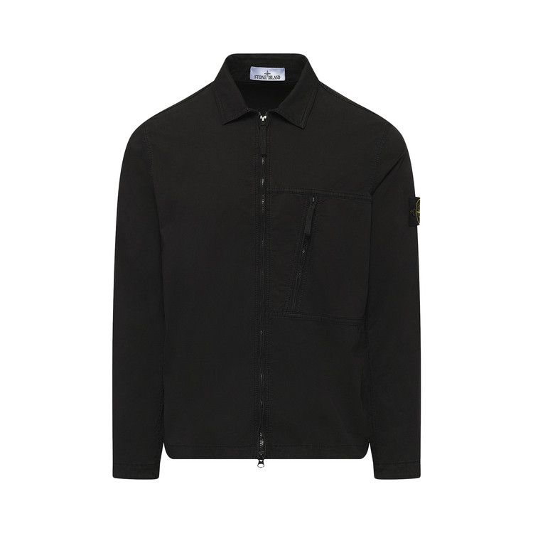 

Куртка Stone Island Supima Cotton Twill Overshirt, Black