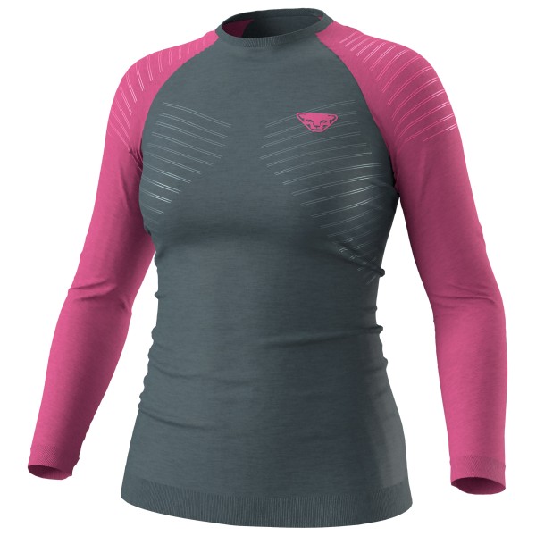 

Женская футболка Tour Light Merino L/S - нижнее белье из мериноса Dynafit, пурпурный