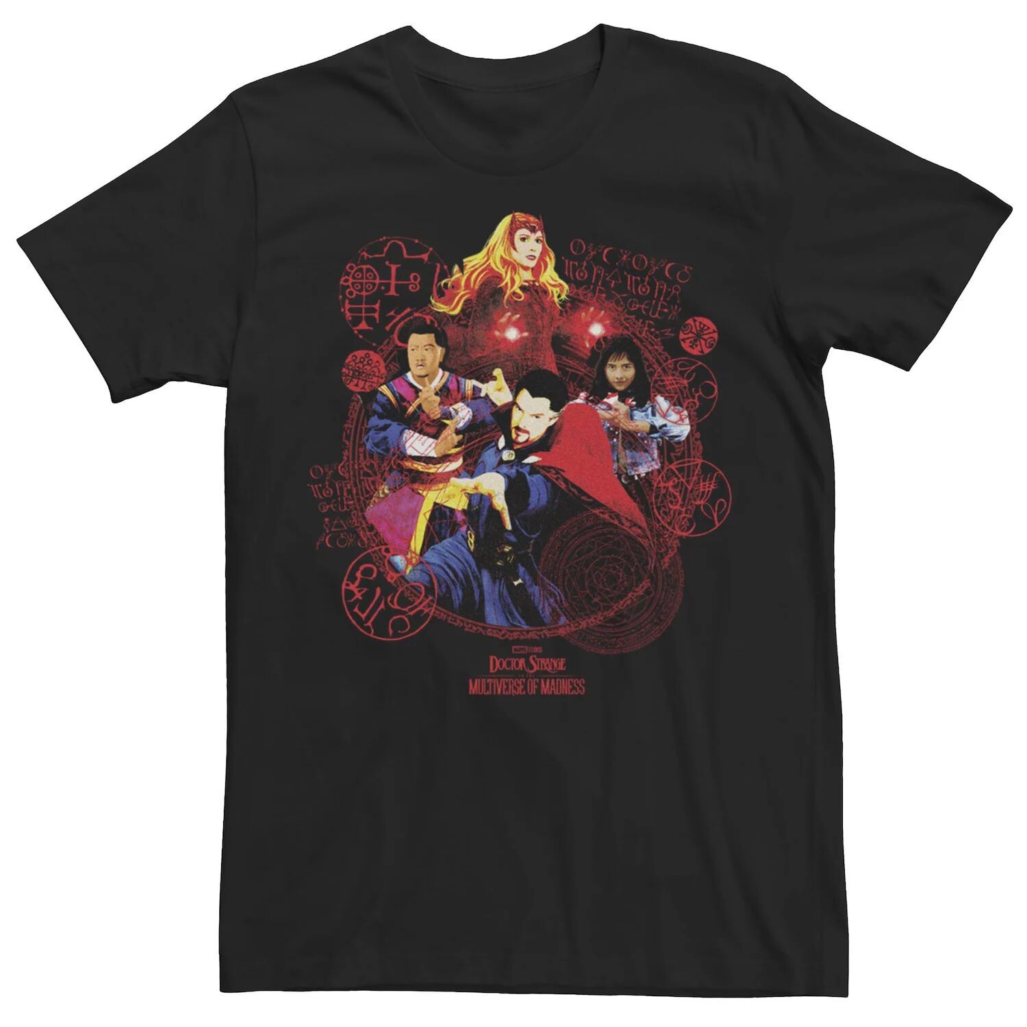 

Мужская футболка Marvel Doctor Strange Movie 2 Badge Of Heroes Groupshot Licensed Character