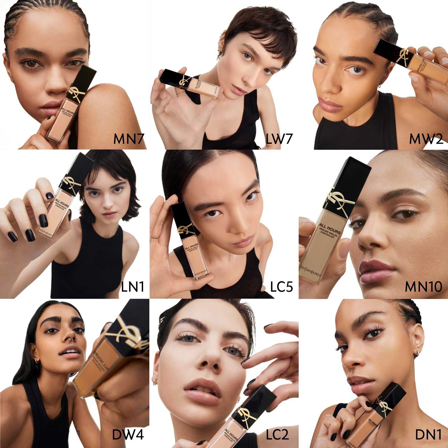 Консилер All Hours - Flüssig-Concealer Yves Saint Laurent, MN7 (15ml) — фото 4