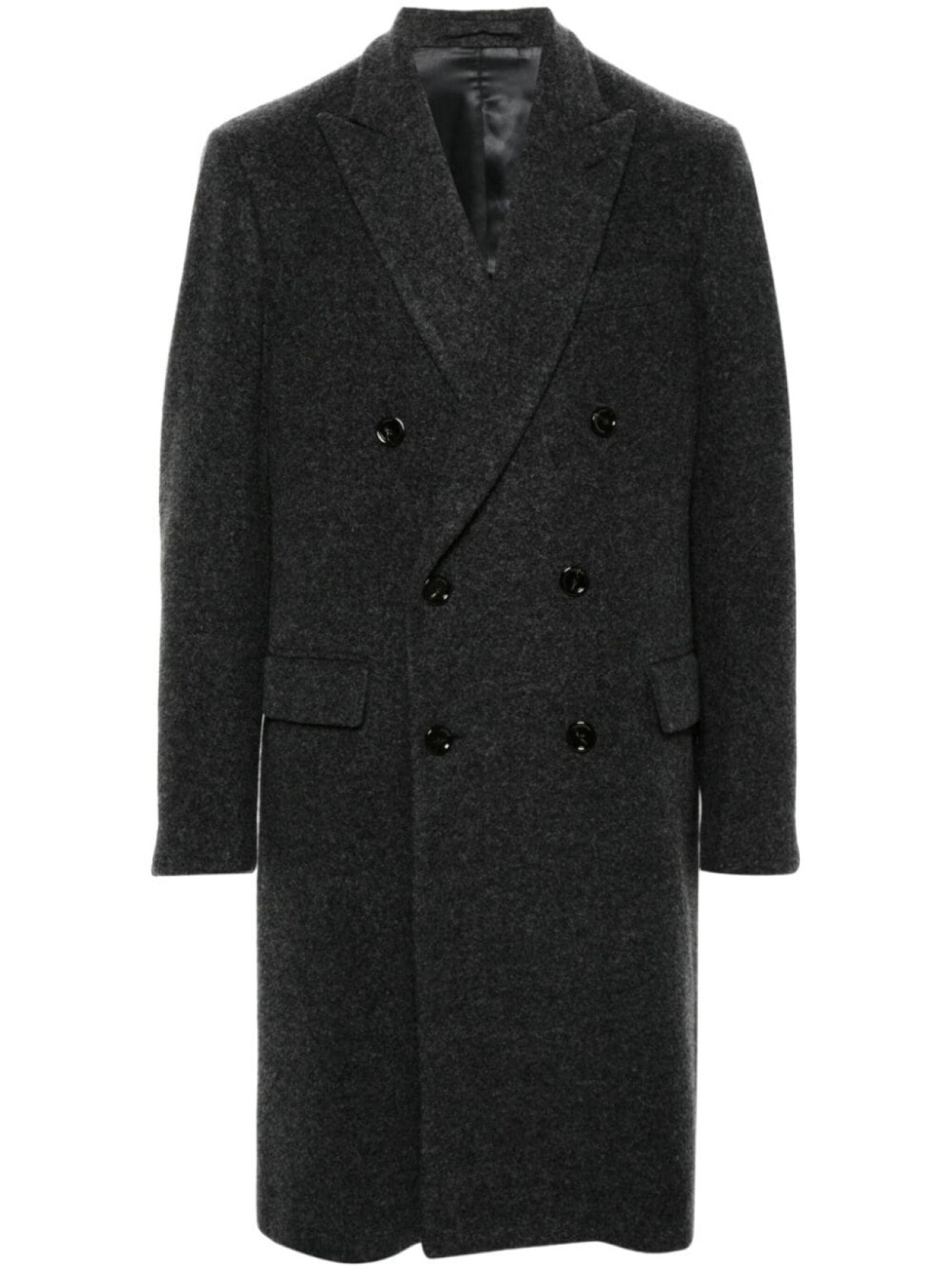 

Lardini двубортное пальто, черный