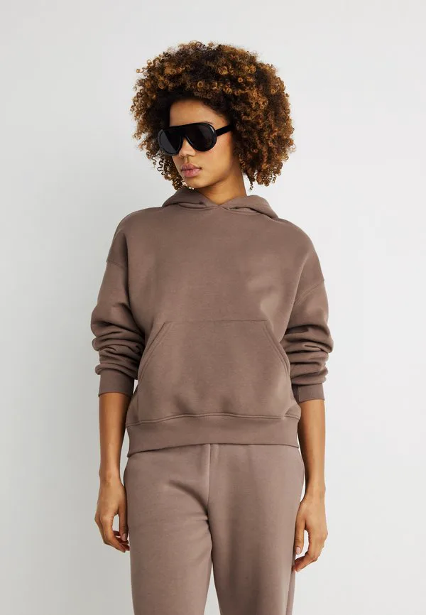 

Культовая толстовка с капюшоном Gina Tricot, Brown, Коричневый, Культовая толстовка с капюшоном Gina Tricot, Brown