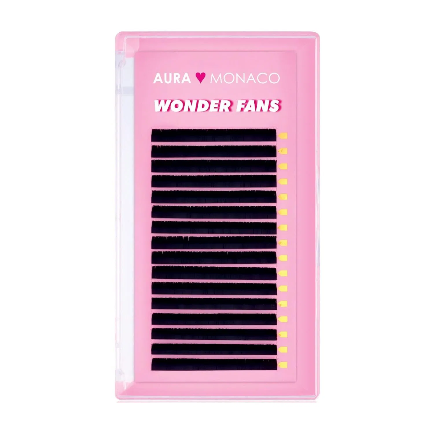 Накладные ресницы для наращивания «Wonder Fan Lashes» от AURA Monaco Beamlight Lashes