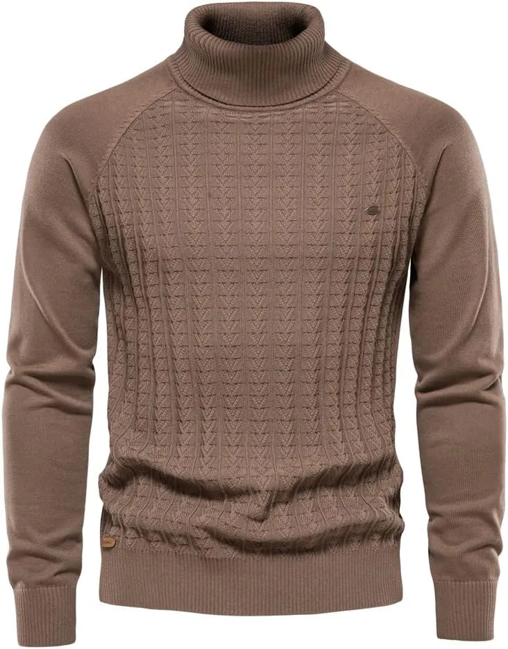 

Мужской свитер-водолазка JMKEY