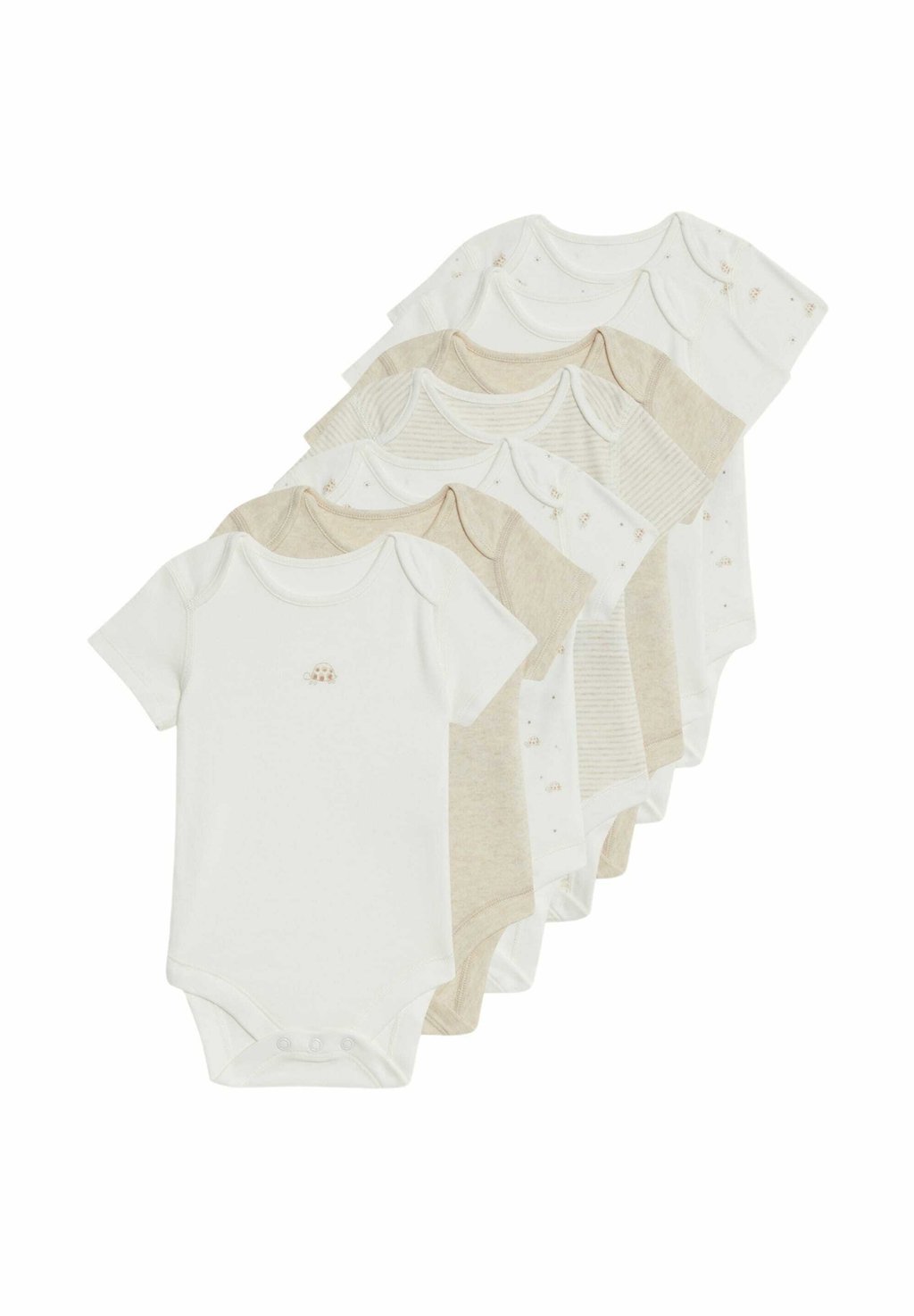 

Боди 7PK PATTERNED Marks & Spencer, бежевый