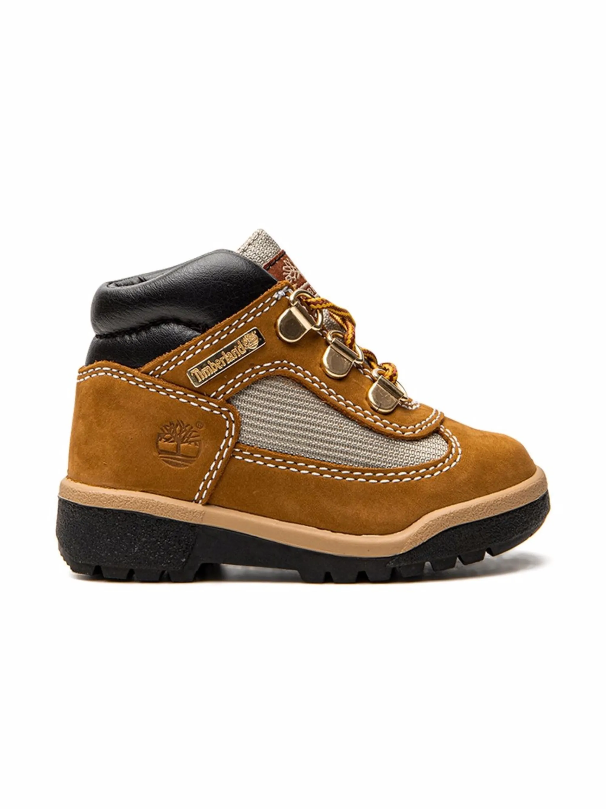 Ботинки Field на шнуровке Timberland Kids, коричневый — фото 2
