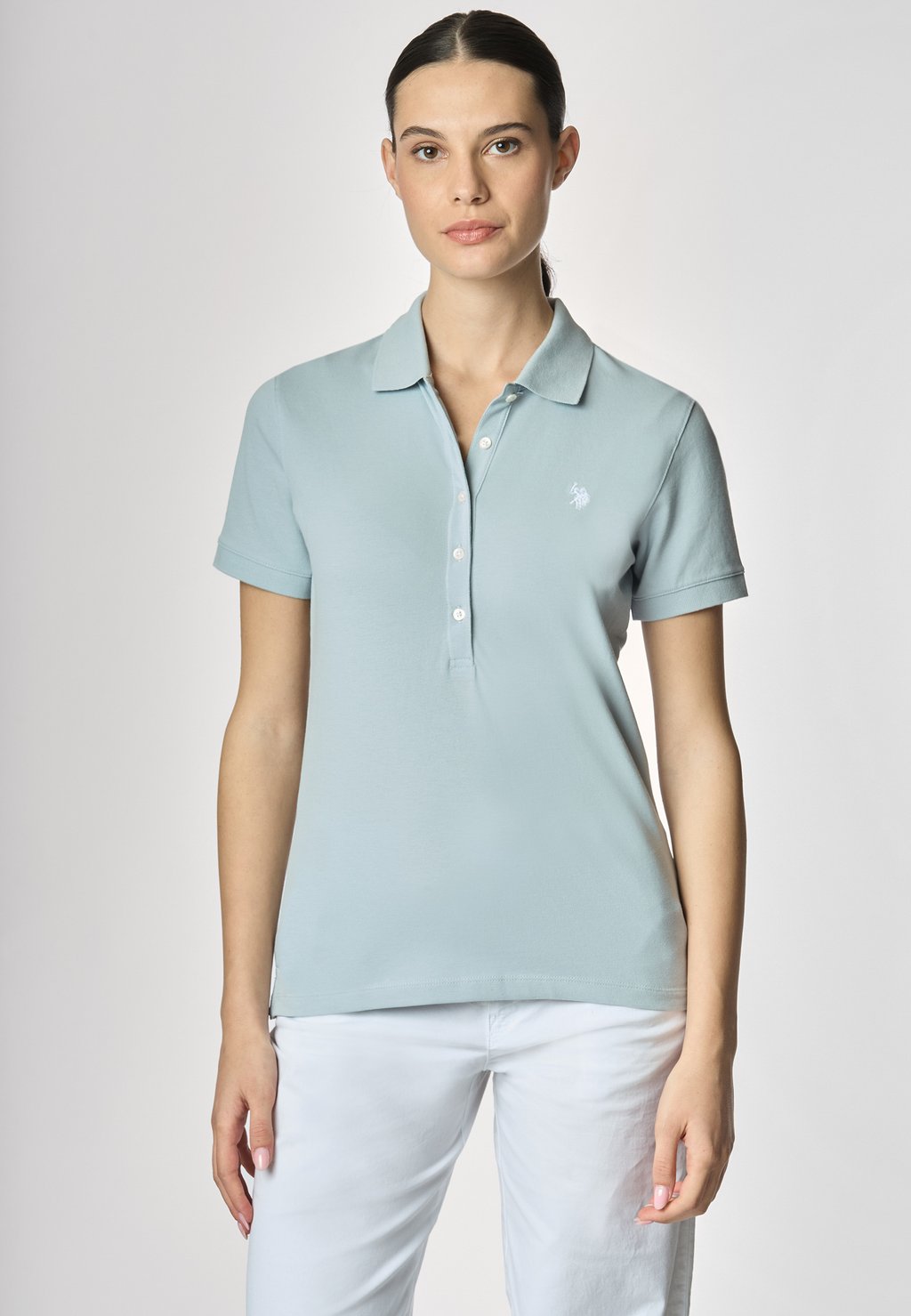 

Поло U.S. Polo Assn., синий