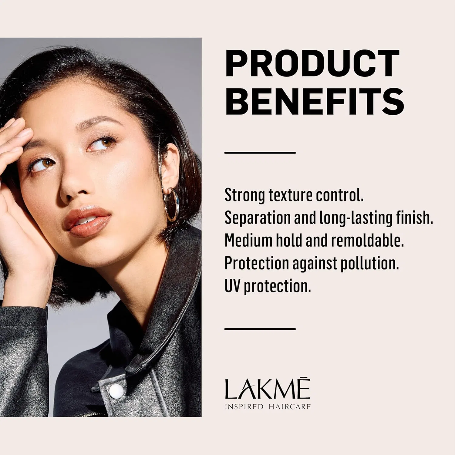Эластичная паста для укладки волос «K. Finish Fibre» от Lakme Lakmé — фото 3