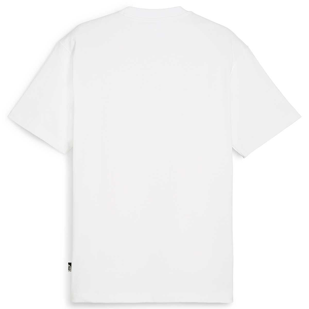 Кроссовки BASKETBALL NOSTALGIA Graphic Tee Puma, цвет Weiß — фото 2
