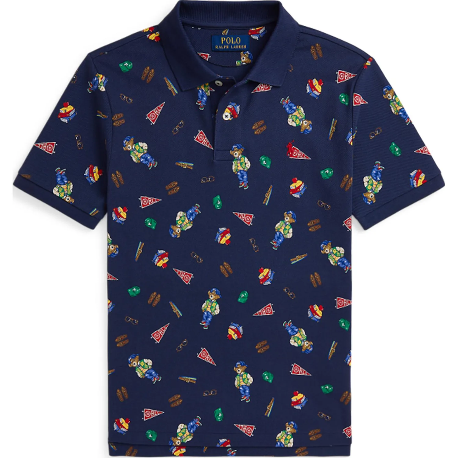 Polo Ralph Lauren Футболка SS24 Blue детская — фото 3