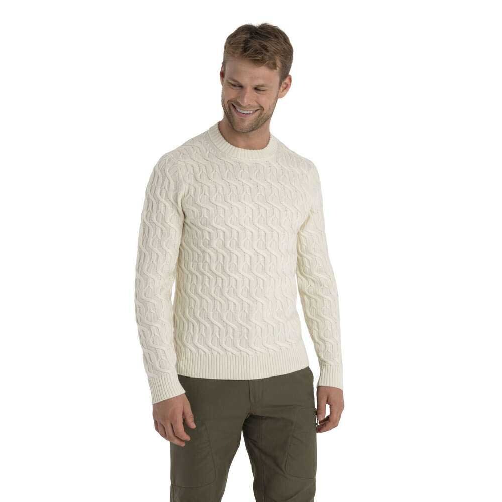 

Свитер Icebreaker Cable Knit Merino Crew Neck, бежевый