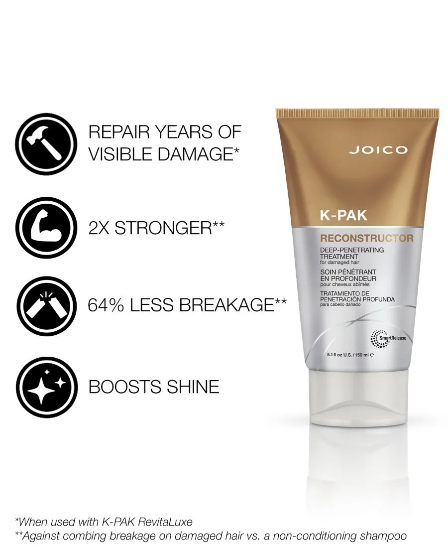 Joico K-PAK Reconstructor - средство для глубокого проникновения, 5,1 унции — фото 2