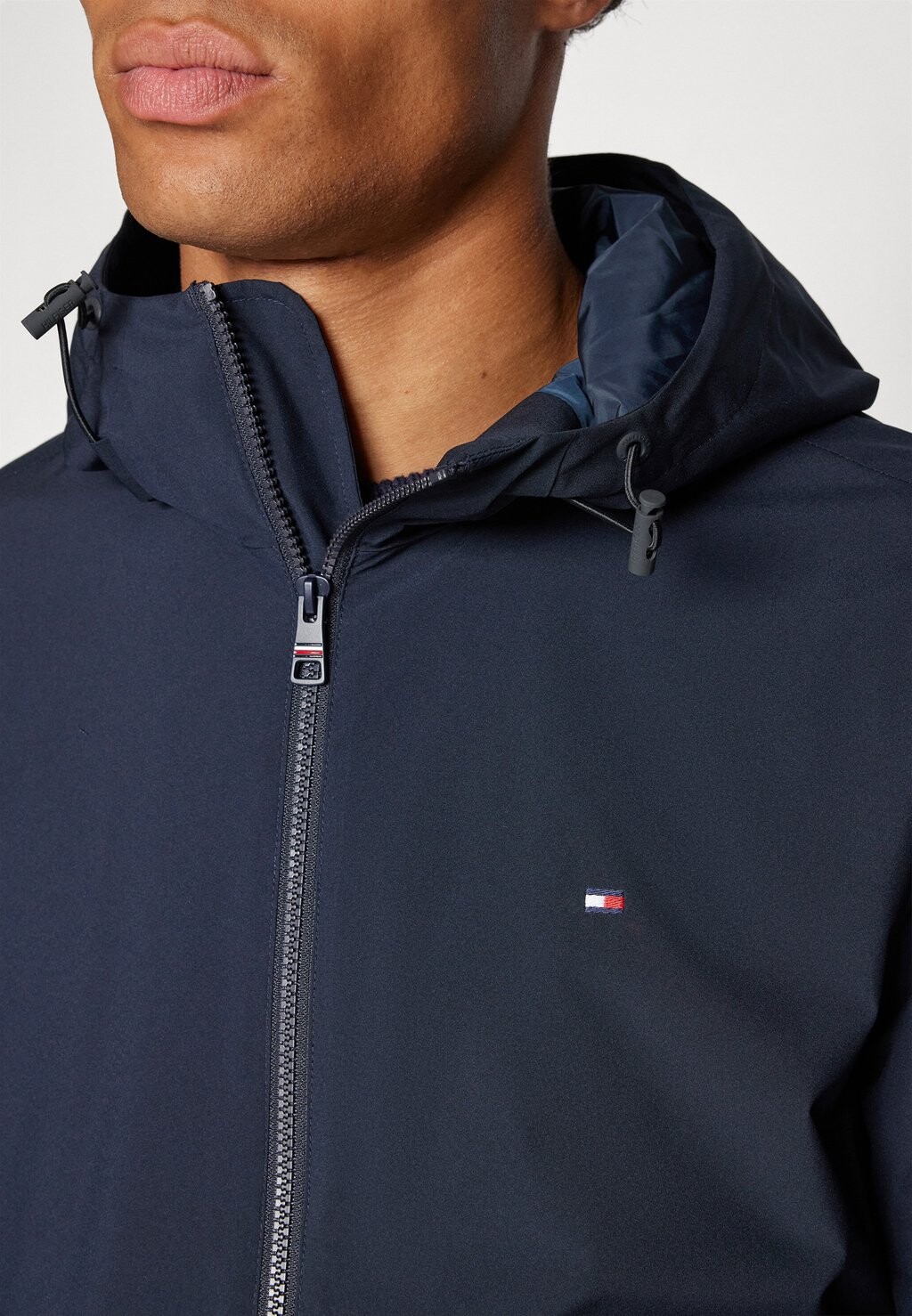

Куртка HOODED JACKET Tommy Hilfiger, темно-синий