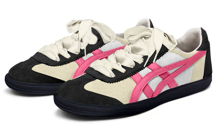 Кроссовки Onitsuka Tiger Tokuten Skateboarding Shoes Unisex Low-top Beige, розовый — фото 3