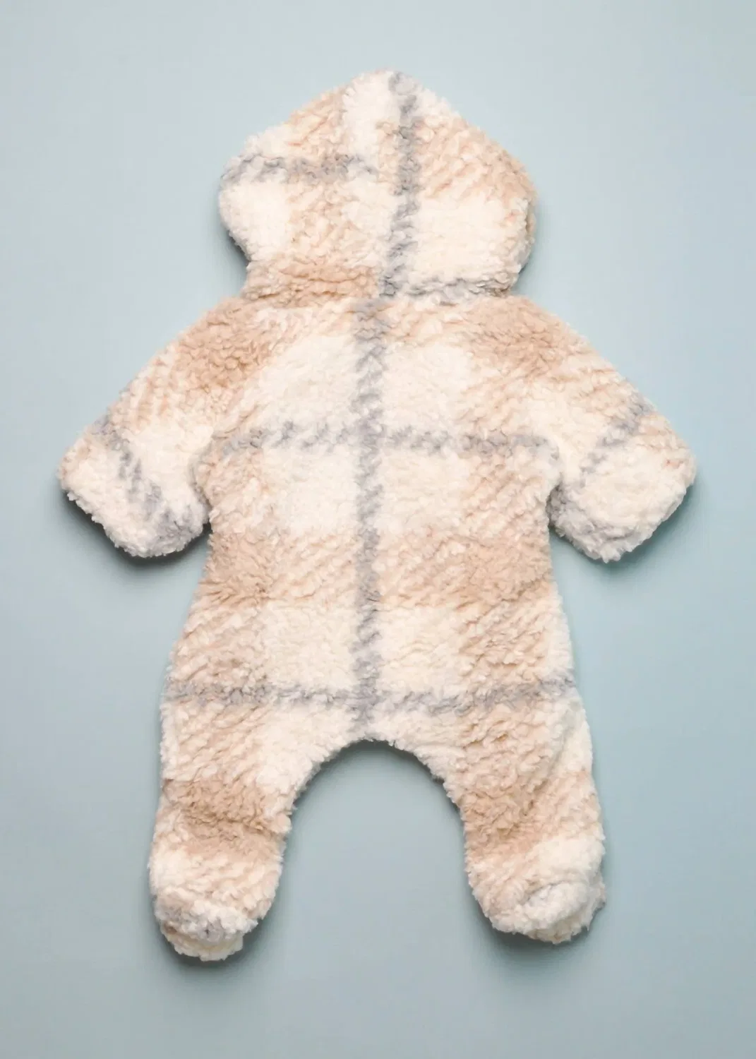 One More In the Family Kid's Cugat Polar Suit In Ecru — фото 4