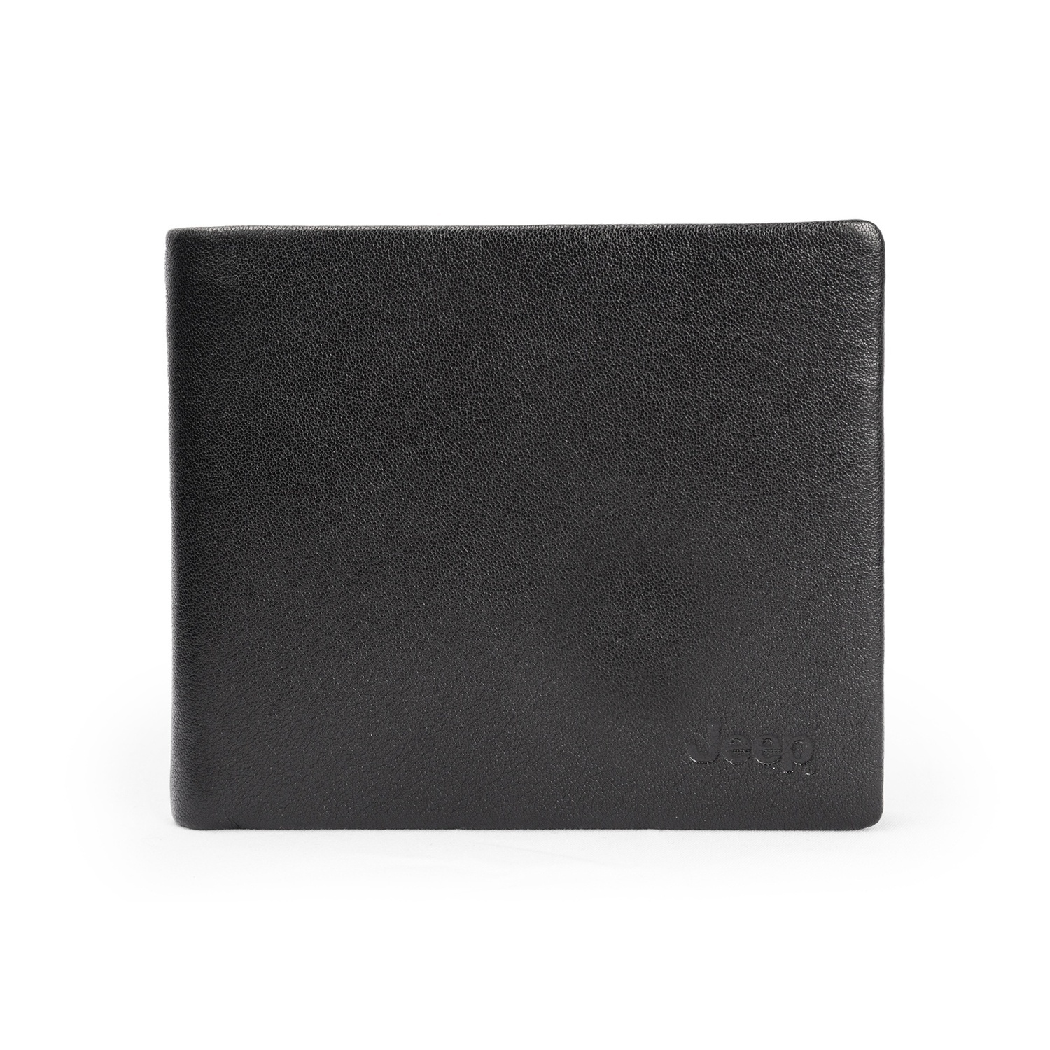 

Jeep Настоящий кожаный мужской кошелёк с узором, Pattern Black