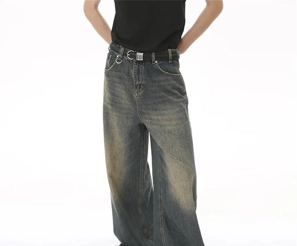 Джинсы свободные Vintage Wash, 4 — фото 4