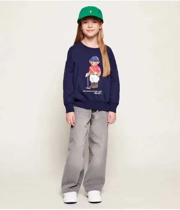 Толстовка regular fit Polo Ralph Lauren, темно-синий — фото 2