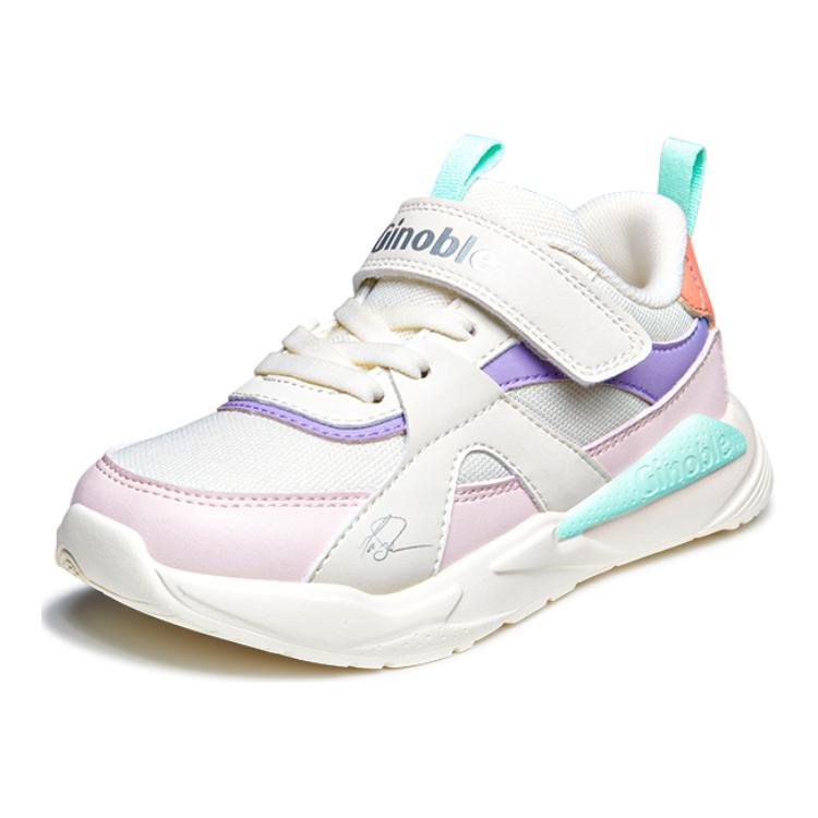 

Нескользящая обувь Anti Kick Kids Lifestyle для детей GINOBLE, белый/розовый/фиолетовый