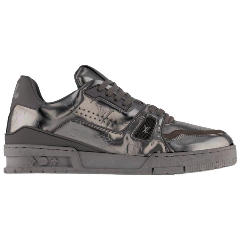 LOUIS VUITTON Кроссовки для скейтборда SKI Skiing Series SS26 Trainer Low top мужские Gold — фото 4
