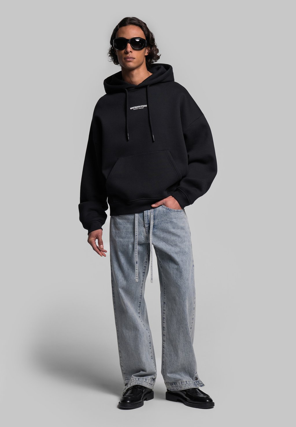 

Толстовка STUDIO V10 HOODIE - Hoodie WRSTBHVR, черный