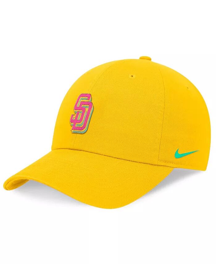 

Мужская золотая бейсболка San Diego Padres City Connect Club Adjustable Hat Nike