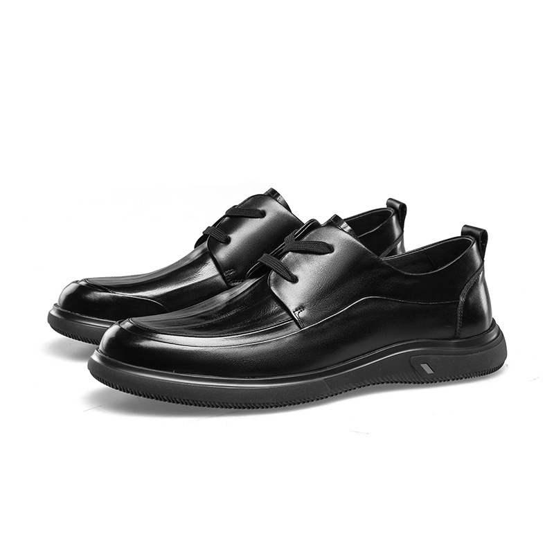 KANGNAI Мужские повседневные кроссовки Low Top черные, цвет Black — фото 3