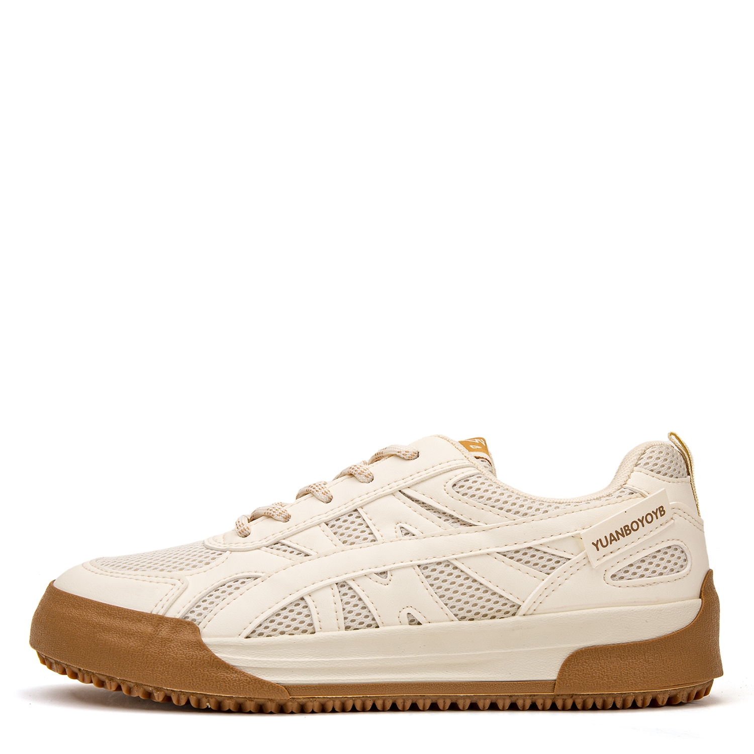 

Скользостойкие износостойкие низкие кроссовки Skateboard для мужчин Far waves, Apricot