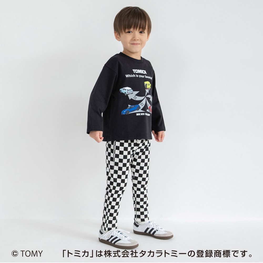Футболка с длинными рукавами с принтом TOMICA/Tomica* Branshes, black — фото 3