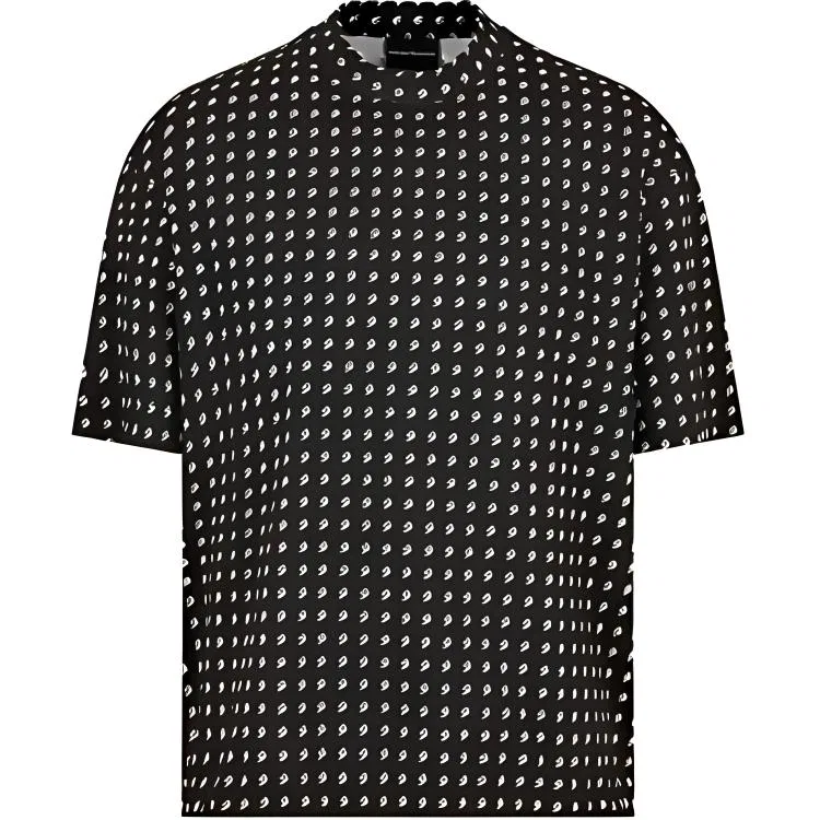 Футболка Emporio Armani для мужчин, черная