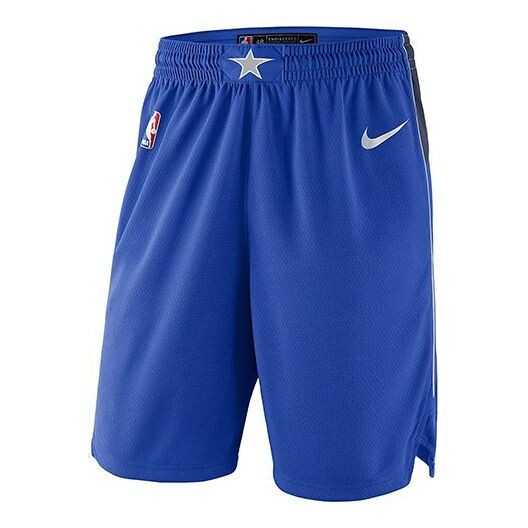 

Шорты men's lone ranger team logo basketball sports shorts blue Nike, синий