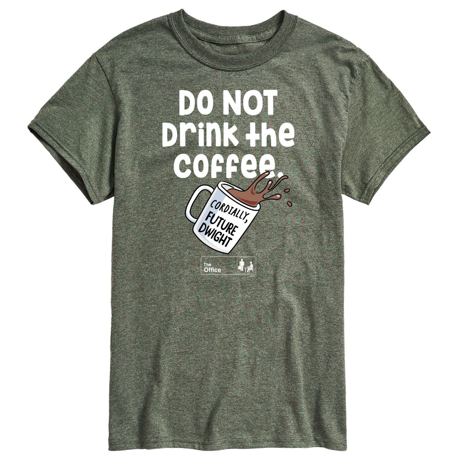 

Мужская футболка The Office Dont Drink The Coffee Licensed Character