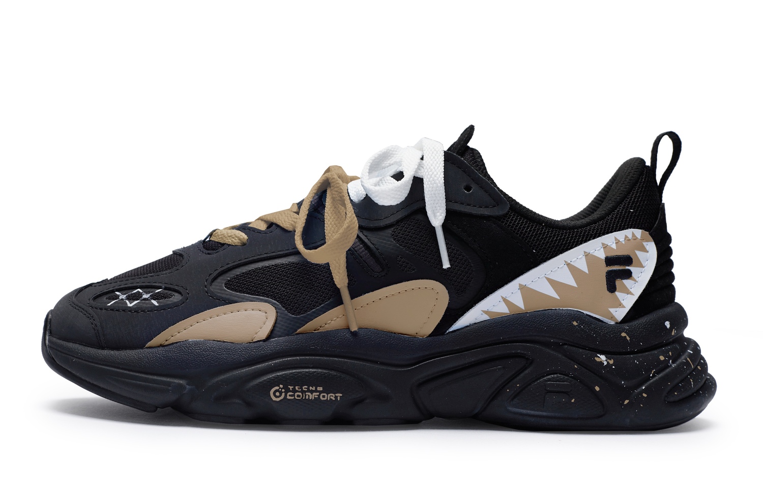 Mars 2 Mars 2.0 811 Manufacturing, Tide Khaki водонепроницаемые и дышащие, отводящие влагу, низкие FILA, черный коричневый — фото 3