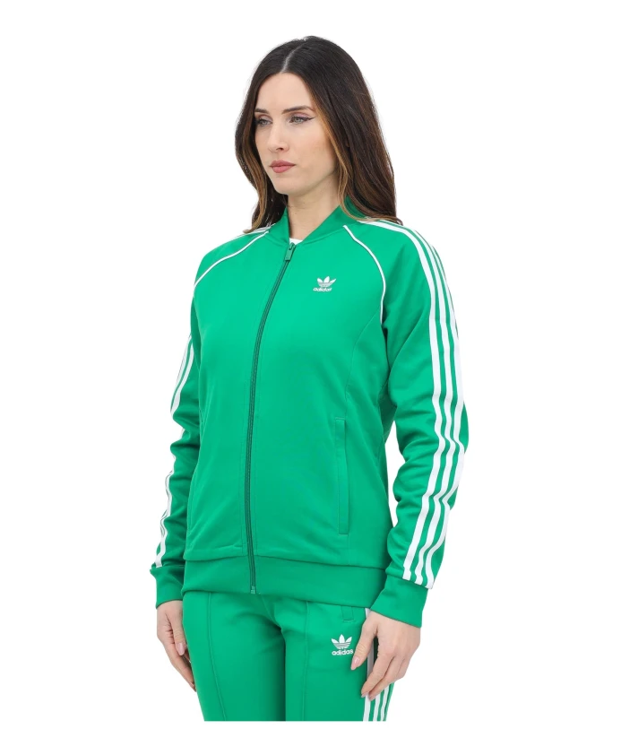 

Тренировочная куртка Adicolor classics sst Adidas Originals, зеленый