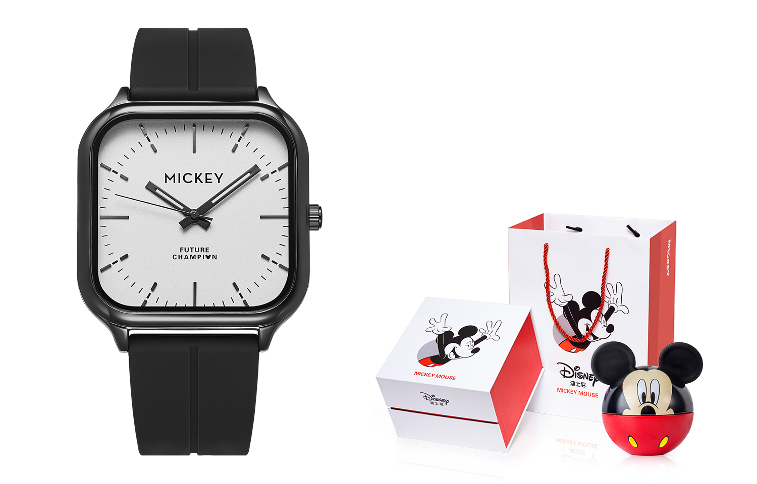 

Disney Часы Quartz Movement Watch Men's Watch White Dial, MK-12142W