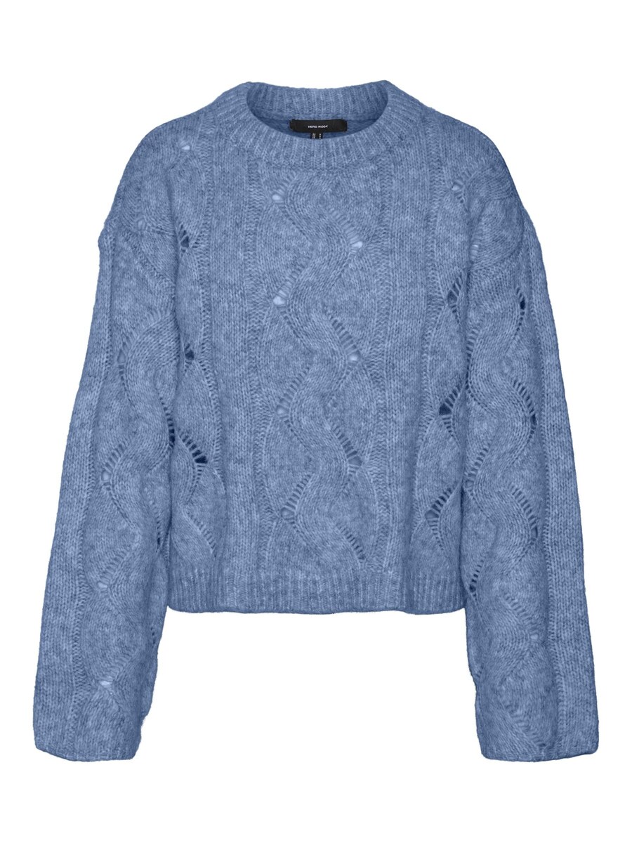 

Тонкий вязаный свитер VERO MODA Sweater LINA, пыльно-голубой